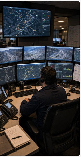 Dispatch minero