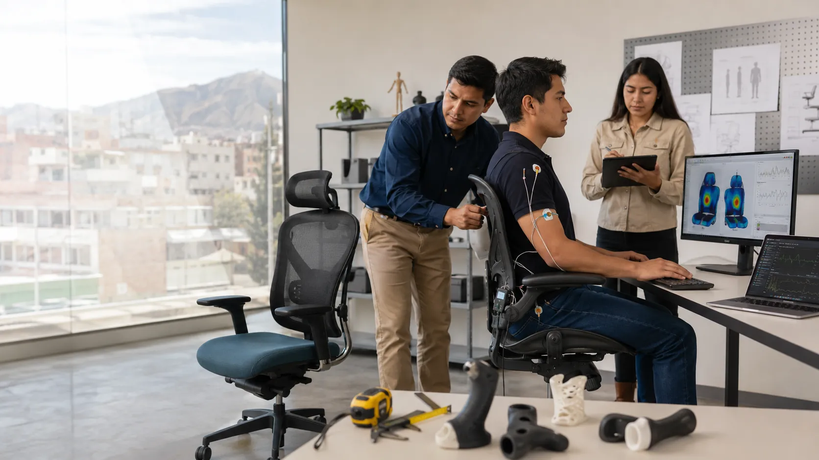 MERGO Innovation: validación ergonómica de sillas y soluciones